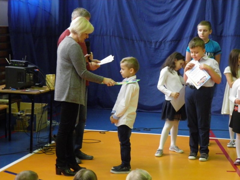 Pasowanie na ucznia klasy I.